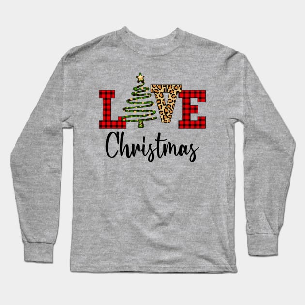 Love Christmas Long Sleeve T-Shirt by Peach Lily Rainbow